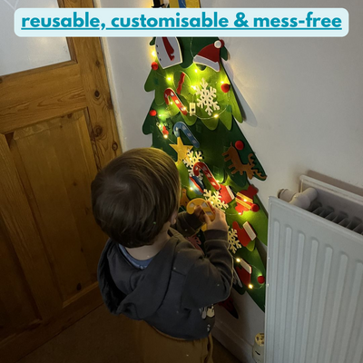 KiddoTree - Felt Christmas Tree for Kids